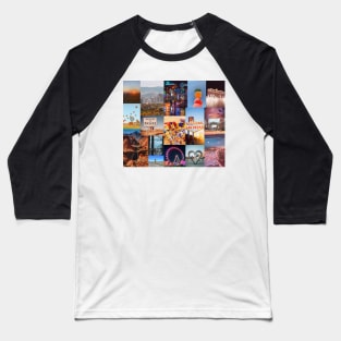 nevada aesthetic collage Baseball T-Shirt